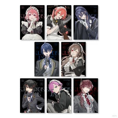 画像ギャラリー No.009のサムネイル画像 / にじさんじライバーが武装メイド&武装執事に。新グッズ「SILENT SERVANTS」が10月28日発売