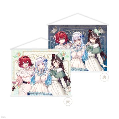 画像ギャラリー No.007のサムネイル画像 / にじさんじ「さんばか」が可憐なお嬢様コーデをまとう新グッズ「SANBAKA Palais de Rose」が10月30日発売