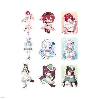 画像ギャラリー No.008のサムネイル画像 / にじさんじ「さんばか」が可憐なお嬢様コーデをまとう新グッズ「SANBAKA Palais de Rose」が10月30日発売