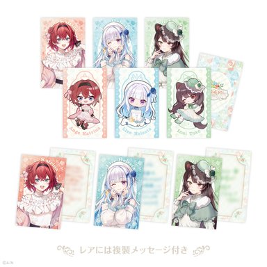画像ギャラリー No.012のサムネイル画像 / にじさんじ「さんばか」が可憐なお嬢様コーデをまとう新グッズ「SANBAKA Palais de Rose」が10月30日発売