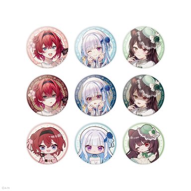 画像ギャラリー No.013のサムネイル画像 / にじさんじ「さんばか」が可憐なお嬢様コーデをまとう新グッズ「SANBAKA Palais de Rose」が10月30日発売