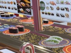 5つのモードでバーチャル回転寿司を楽しむ「ただお寿司食べよう！」，Steamで配信開始。6月10日までセール価格の300円（税込）で購入できる