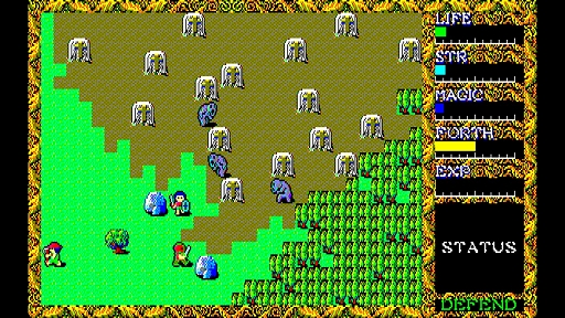 画像ギャラリー No.003のサムネイル画像 / 名作アクションRPG「ハイドライドII PC-8801」がSteamに登場。EGGコンソール版を5月15日に配信開始
