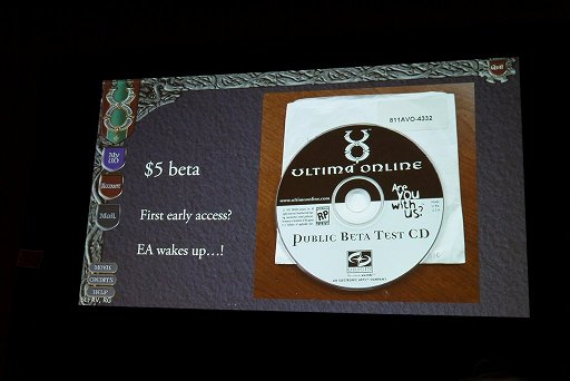 画像集 No.013のサムネイル画像 / ［GDC 2018］王の死を以って，ゲームはプレイヤーのものになった。リチャード・ギャリオット氏達が語る「Ultima Online」のポストモーテム