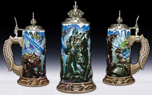 画像集#001のサムネイル/「WoW」とビールが好きな人にはたまらない特製ジョッキの新製品登場