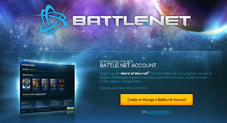 ������#001�Υ���ͥ���/Blizzard��Battle.net��������Ȥ��˥塼����