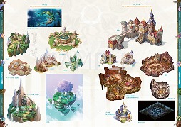 テイルズウィーバー公式ビジュアルブック2冊 テイルズウィーバー 公式ビジュアルファンビック & アイテム