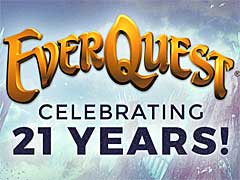 21周年を迎えた「EverQuest」で，ゲームに登場した楽曲の配信を開始。記念キャンペーンも実施中