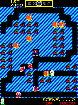 画像ギャラリー No.005のサムネイル画像 / ピエロが地中を掘り進み冒険するアクションゲーム「Mr.Do!」，アーケードアーカイブスで5月15日に配信開始