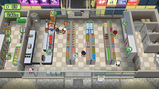 画像ギャラリー No.003のサムネイル画像 / 「ワンオペ！コンビニ」，DLC「深夜のワンオペパック」本日配信開始。新エリアや新業務が追加され，女の子店員も登場。深夜営業に挑戦