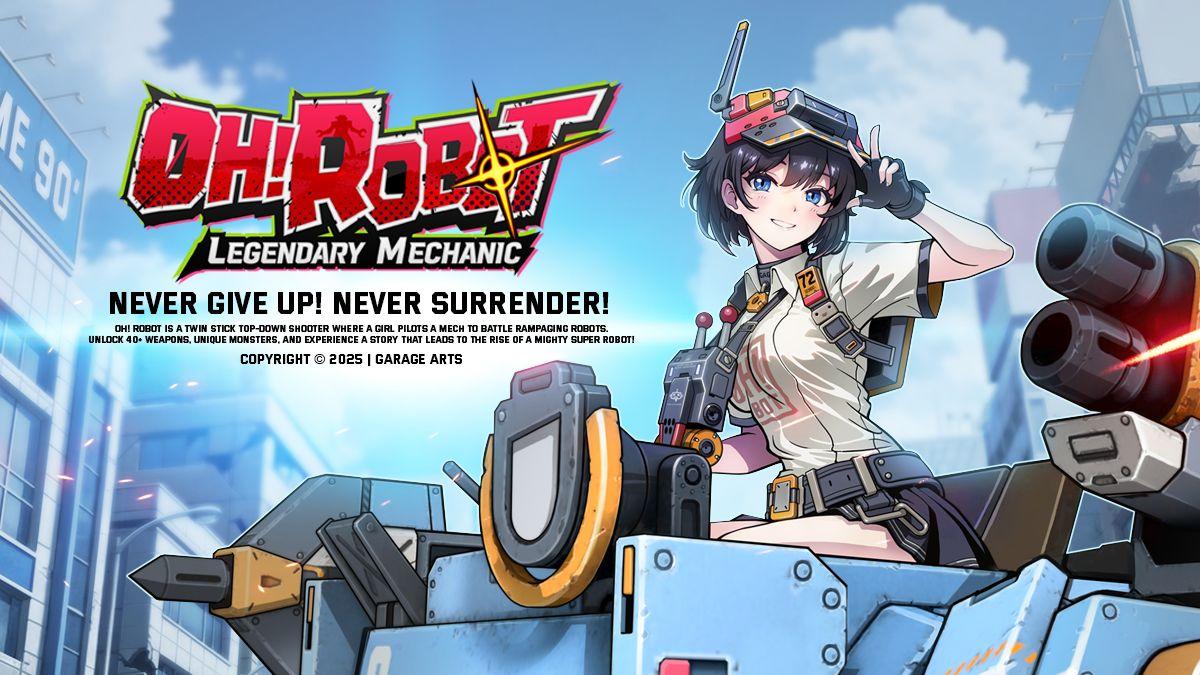 ロボアニメ愛あふれる美少女メカSTG「Oh! Robot: Legendary Mechanic」，体験版の配信をSteamで開始。開発を手掛けるのは韓国の元漫画家