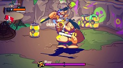 画像ギャラリー No.010のサムネイル画像 / レトロなカートゥーン作品にインスパイアされたベルトスクロールACT「熱血乱闘軍団」,Steamでリリース。最大4人のローカル協力プレイに対応
