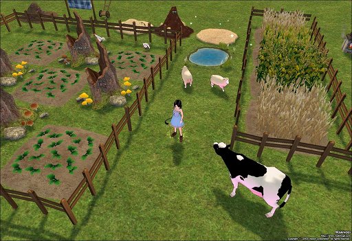 画像ギャラリー No.004のサムネイル画像 / 「マビノギ」,10月24日に「浪漫農場」の2次アップデートが実施。声優の磯村知美さんと小野友樹さんによる体験動画の収録をレポート