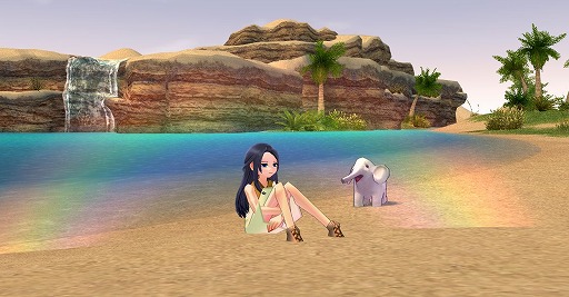 画像ギャラリー No.024のサムネイル画像 / 「マビノギ」にフレンズたちが登場する「けものフレンズコラボ」がスタート