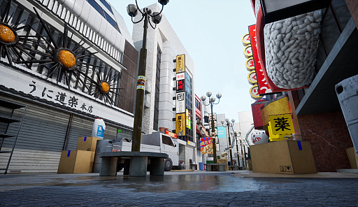 画像ギャラリー No.002のサムネイル画像 / 背景に溶け込むかくれんぼゲーム「めっちゃカメレオン」,アップデート1.7.0を実施。新マップ「大阪」を追加