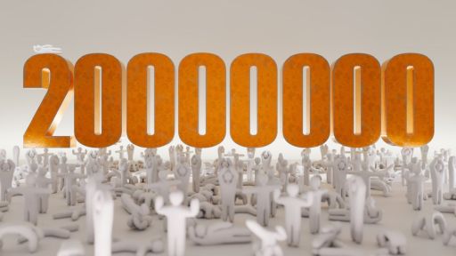 画像ギャラリー No.001のサムネイル画像 / 「めっちゃカメレオン」,発売から2か月で売上が2000万本を達成。ポストにはお礼の言葉とともに,謎の文字列も