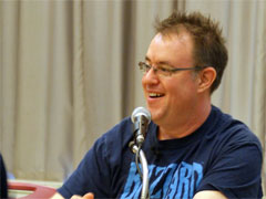 ���������꡼ No.002�Υ���ͥ������ / ��G-Star 2011�ϡ�Diablo III�γ�ȯ�Ϥܴۤ�λ���Ƥ���ץ�����ǥ��쥯���� �������������륽��᤬�ڹ��ǥ����ؤμ����������б�