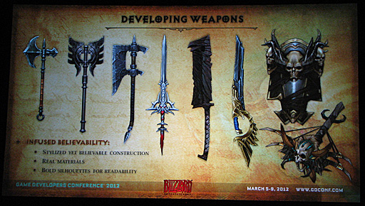 画像集#020のサムネイル/［GDC 2012］「Diablo III」のマップ，キャラクターやモンスターは，このようにして作られた。Blizzard Entertainmentがゲームアートの講演を実施