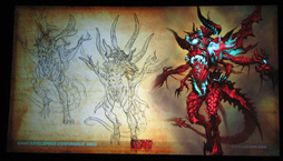 画像集#035のサムネイル/［GDC 2012］「Diablo III」のマップ，キャラクターやモンスターは，このようにして作られた。Blizzard Entertainmentがゲームアートの講演を実施