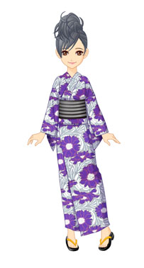 画像ギャラリー No.004のサムネイル画像 / 「ハンゲーム」TBS「女神サーチ」とコラボ。出演者が浴衣をデザイン