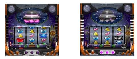 画像ギャラリー No.002のサムネイル画像 / 「ハンゲーム」,「パチスロDX」に新台「ALIEN CRAFT」を追加