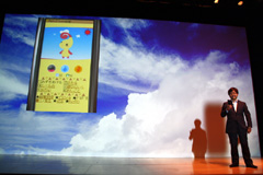 画像集#014のサムネイル/キーワードは“リアルタイム”と“オープンプラットフォーム”。10周年を迎えたNHN Japanが記者発表会「Hangame ex 2010」を開催。加藤夏希さんも応援に