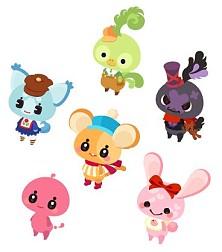 画像ギャラリー No.004のサムネイル画像 / 「ハンゲーム」マイページに着せ替え自由自在のペット“プティ”登場