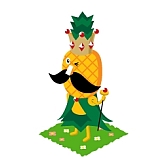 画像ギャラリー No.005のサムネイル画像 / 「ハッピーベジフル」がスミフルとタイアップ。果物セットが当たるキャンペーン