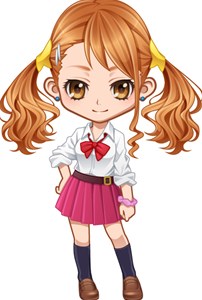 画像ギャラリー No.004のサムネイル画像 / ハンゲームの「アバターPure」に,「あの日見た花の名前を僕達はまだ知らない。」のキャラクターが登場