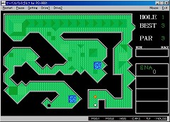 画像集#001のサムネイル/「プロジェクトEGG」,PC-9801版「マーベル・パットゴルフ」発売