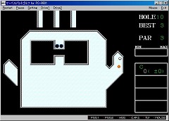 画像集#002のサムネイル/「プロジェクトEGG」,PC-9801版「マーベル・パットゴルフ」発売