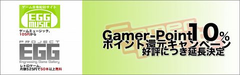 画像ギャラリー No.001のサムネイル画像 / Gamer-Point,アンケート回答者先着100名にポイントプレゼント