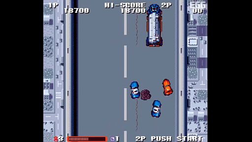 プロジェクトEGG」，SFC版「激突弾丸自動車決戦 バトルモービル」が配信