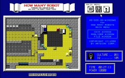 画像ギャラリー No.002のサムネイル画像 / パズルゲーム「ハウ・メニ・ロボット（PC-9801版）」がプロジェクトEGGで配信開始