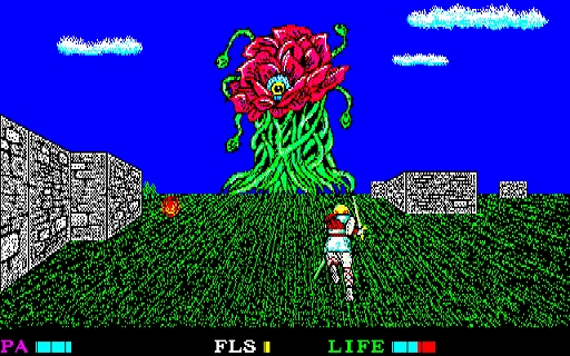 画像ギャラリー No.003のサムネイル画像 / アクションRPG「アルゴー(PC-8801版・Windows10対応版)」がプロジェクトEGGで配信開始