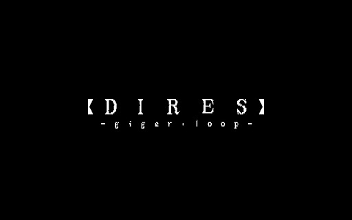 画像ギャラリー No.004のサムネイル画像 / 3D視点の棒倒しゲーム「DIRES -giger・loop-(FM77AV版)」がプロジェクトEGGにて配信開始