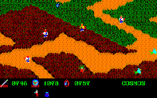 画像ギャラリー No.002のサムネイル画像 / 「プロジェクトEGG」で「カレイジアスペルセウス(PC-8801版・Windows10対応版)」が配信