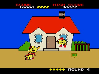 画像ギャラリー No.005のサムネイル画像 / 「パックランド(PCエンジン版)」がプロジェクトEGGで登場。パックマンの新しい魅力を引き出すことに成功した横スクロールアクション