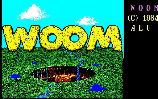 画像ギャラリー No.001のサムネイル画像 / 「WOOM(PC-9801版)」がプロジェクトEGGで配信開始