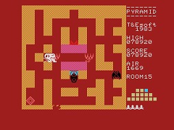 画像ギャラリー No.003のサムネイル画像 / 「ピラミッド・ワープ(MSX版)」がプロジェクトEGGで配信スタート