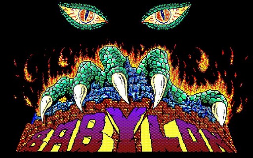 画像ギャラリー No.001のサムネイル画像 / プロジェクトEGG,「バビロン(FM-7版)」をリリース