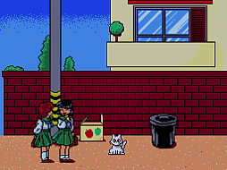 画像ギャラリー No.003のサムネイル画像 / 「すてねこものがたり(MSX2版)」,プロジェクトEGG会員向けに無料配信開始。捨て猫のサバイバルストーリーを描いた観賞用ソフト