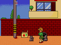 画像ギャラリー No.005のサムネイル画像 / 「すてねこものがたり(MSX2版)」,プロジェクトEGG会員向けに無料配信開始。捨て猫のサバイバルストーリーを描いた観賞用ソフト