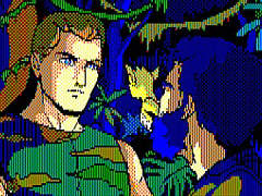 �֥������֥졼�ɡ�PC-8801mkIISR�ǡˡס��ץ���������EGG��̵���ۿ����ϡ� 2�ͤμ�͸����̤��Ƹ���륹�ȡ��꡼��̥�Ϥ�SFADV