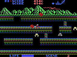 画像ギャラリー No.005のサムネイル画像 / 「クルセーダー(MSX版)」,プロジェクトEGGで会員向けに無料配信開始。勇者となって剣とジャンプを駆使し,さらわれたお姫様の救出に挑む