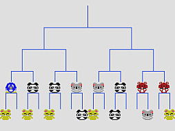 画像ギャラリー No.003のサムネイル画像 / ドッジボールやテニスのようなアクションゲーム「ぺんぎんくんWARS(MSX版)」,プロジェクトEGGで配信開始