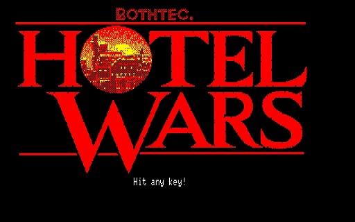 画像ギャラリー No.001のサムネイル画像 / 経営SLG「ホテルウォーズ(PC-8801版)」プロジェクトEGGで無料配信を開始。最大5人で競いながら,欧州のホテル王を目指す