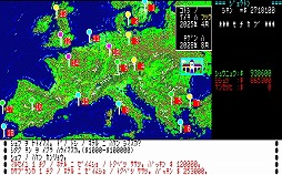 画像ギャラリー No.004のサムネイル画像 / 経営SLG「ホテルウォーズ(PC-8801版)」プロジェクトEGGで無料配信を開始。最大5人で競いながら,欧州のホテル王を目指す