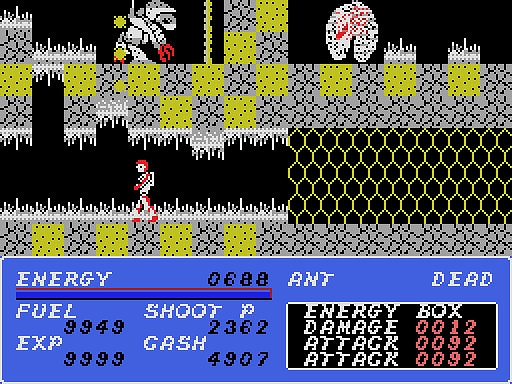 画像ギャラリー No.003のサムネイル画像 / 「未来(MSX版)」,プロジェクトEGGで本日配信。1987年にクリエイティブ・ブレインからリリースされたアクションRPG