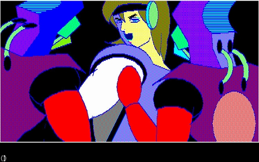 画像ギャラリー No.002のサムネイル画像 / 「スターアーサー伝説 惑星メフィウス(FM-7版)」,プロジェクトEGGで会員向けに無料配信。1983年にT&E SOFTが発売した名作ADV